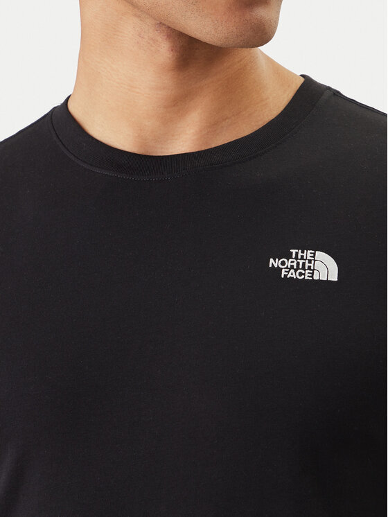 The North Face The North Face Longsleeve Evolution Simple Dome NF0A8EU3 Czarny Regular Fit