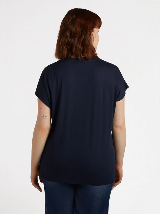 Fiorella Rubino Fiorella Rubino T-shirt G206L008511N034 Blu Regular Fit