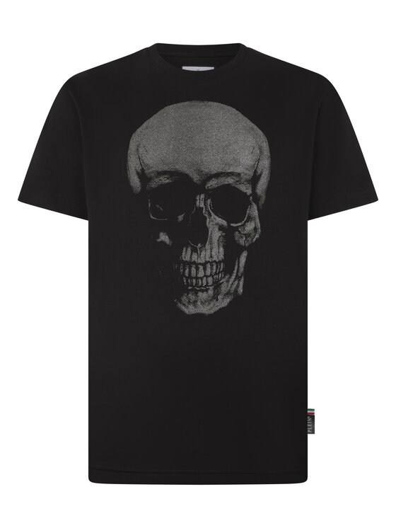 PHILIPP PLEIN PHILIPP PLEIN T-Shirt 30541 Czarny Regular Fit
