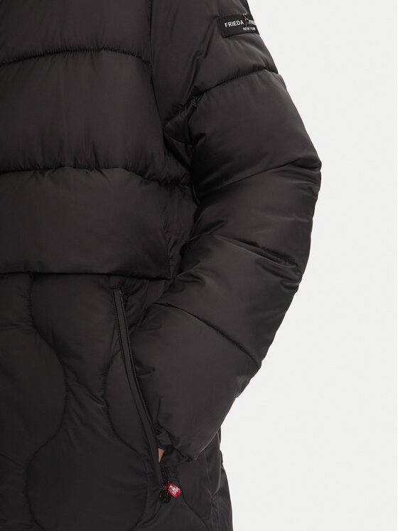 Frieda & Freddies Frieda & Freddies Kurtka zimowa 3810A Czarny Regular Fit
