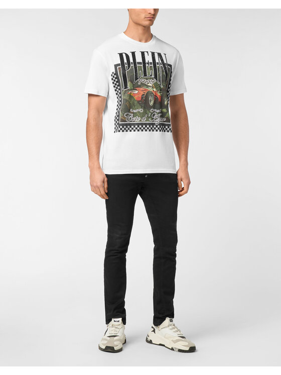PHILIPP PLEIN PHILIPP PLEIN T-Shirt 23589 Biały Regular Fit