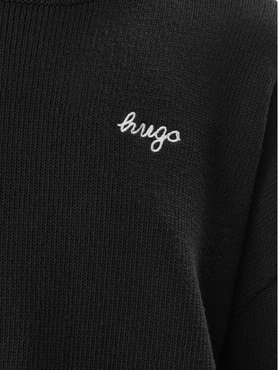 HUGO HUGO Светр Shenny_B  50569622 Чорний Relaxed Fit