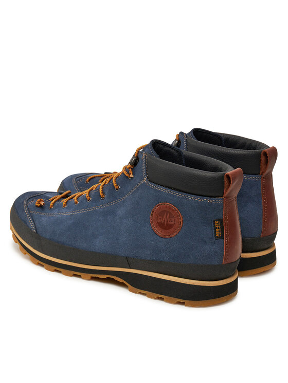 Lomer Lomer Трекінгові черевики Bio Naturale Mid Mtx Suede 50085/A Cиній