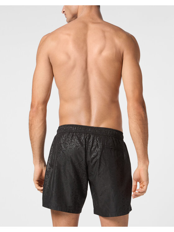 PHILIPP PLEIN PHILIPP PLEIN Szorty 23675 Czarny