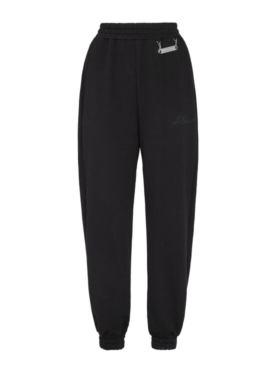 PHILIPP PLEIN PHILIPP PLEIN Jogger nohavice 5135 Čierna Regular Fit