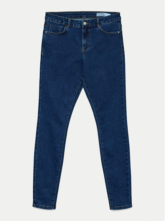 Vero Moda Vero Moda Jeansy Elly 10310613 Granatowy Skinny Fit