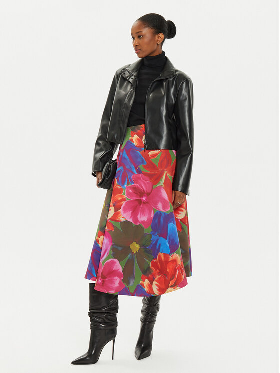 Ted Baker Ted Baker Fustă trapez Joralee 275629 Colorat Regular Fit