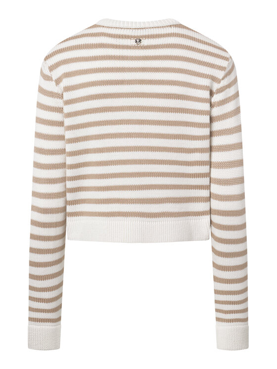 JOOP! JOOP! Pletena jopica 58 253KN58Kola 30047636 Bež Loose Fit