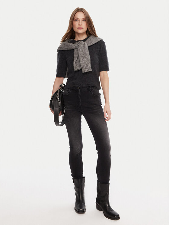 Marella Marella Jeansy 2523186104 Černá Skinny Fit