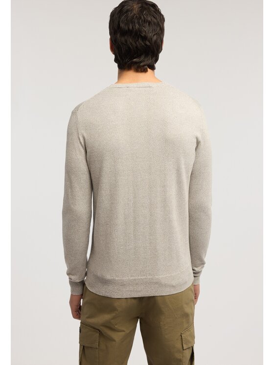 Trussardi Trussardi Sweter M0738000081N013 Szary Regular Fit