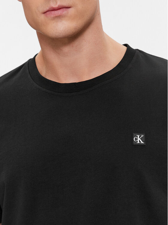 Calvin Klein Jeans Calvin Klein Jeans Marškinėliai J30J325268 Juoda Regular Fit