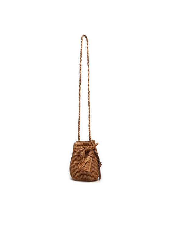 Manebi Manebi Ročna torba Beach Bucket Mini V 2.2 CX Rjava