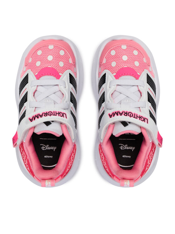 adidas adidas Sneakersy Disney Lightorama Minnie Mouse HQ9193 Różowy