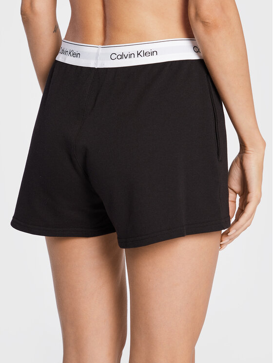 Calvin Klein Underwear Calvin Klein Underwear Pyžamové šortky 000QS6871E Čierna Regular Fit
