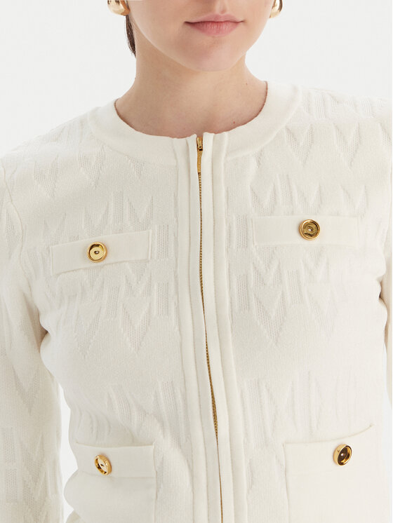 Marciano Guess Marciano Guess Strickjacke 5BGR06 5661Z Écru Regular Fit