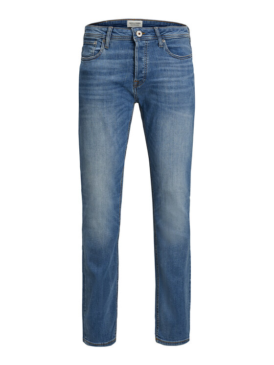 Jack&Jones Jack&Jones Jeansy Tim 12146866 Niebieski Slim Fit