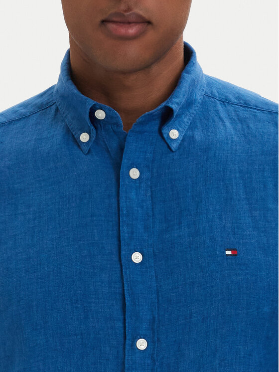 Tommy Hilfiger Tommy Hilfiger Πουκάμισο MW0MW41530 Μπλε Regular Fit