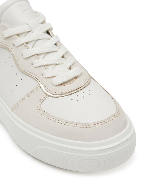 ECCO ECCO Sneakersy Street Platform W 21961361220 Biela