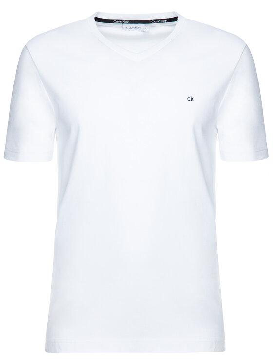 Calvin Klein Calvin Klein T-Shirt K10K103672 Biały Regular Fit