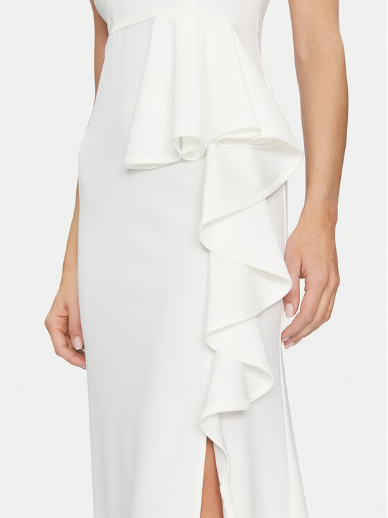Rinascimento Rinascimento Abendkleid CFC0122859003 Weiß Regular Fit