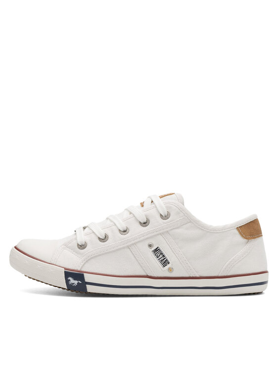 Mustang Mustang Sneakers aus Stoff 1099-310 Weiß