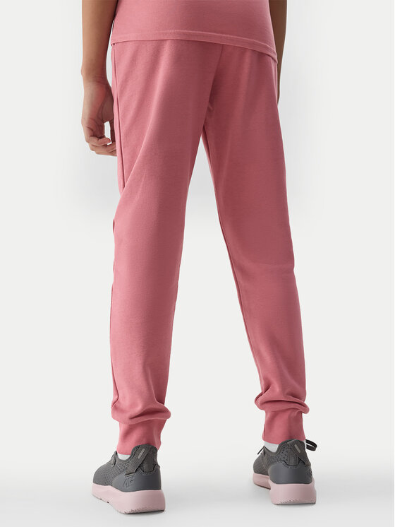 4F 4F Долнище анцуг 4FJWSS24TTROF587 Розов Regular Fit