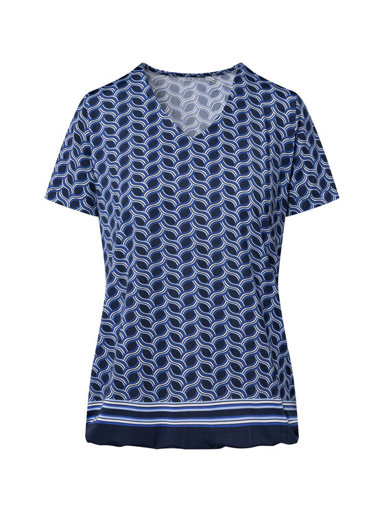 QUIOSQUE QUIOSQUE Blúzka VENT BLOUSE Tmavomodrá Regular Fit