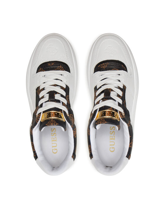 Guess Guess Snīkeri Queenz FLTQNZ FAL12 Balts