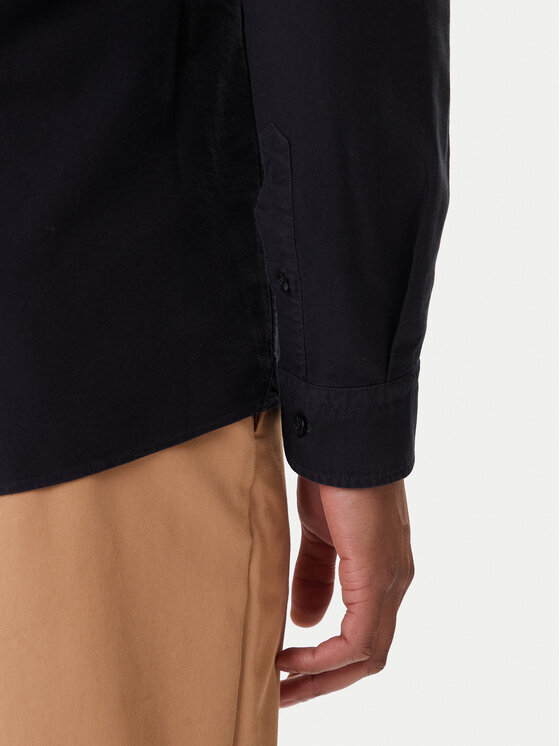 BOSS BOSS Marškiniai H-Roan 50555920 Tamsiai mėlyna Slim Fit