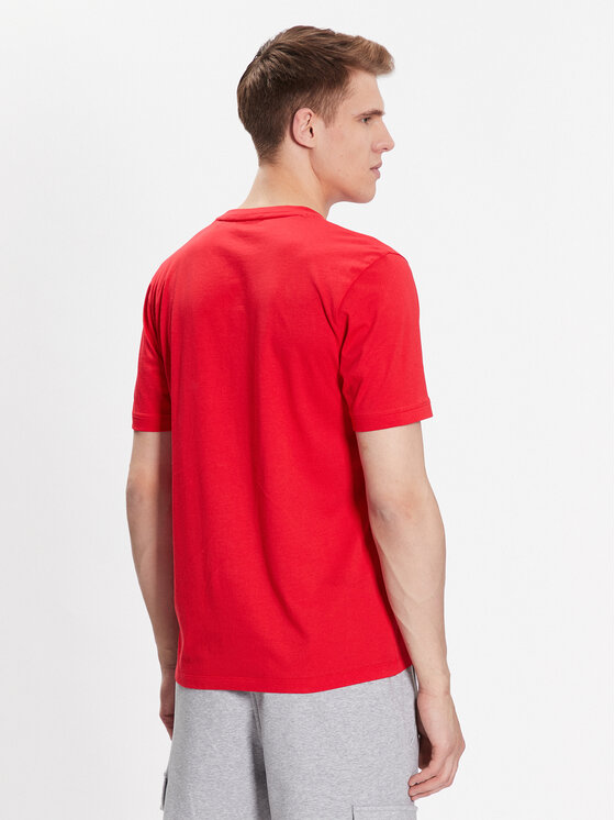 HUGO Hugo T-Shirt Diragolino212 50447978 Czerwony Regular Fit