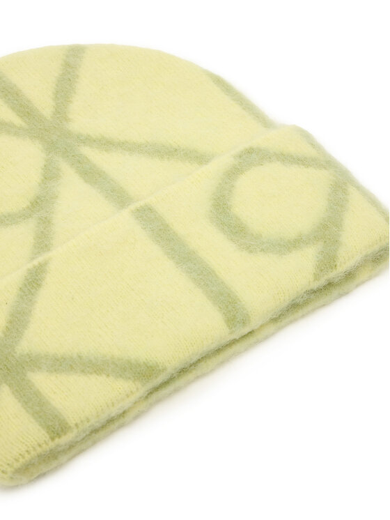 Calvin Klein Calvin Klein Berretto Emblem Aop Brushed LV04D8071G Verde