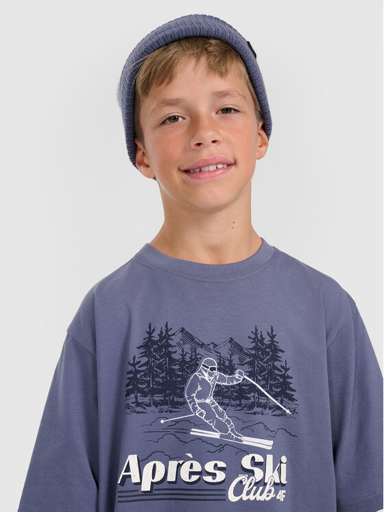 4F 4F T-Shirt APRES SKI Loose Fit