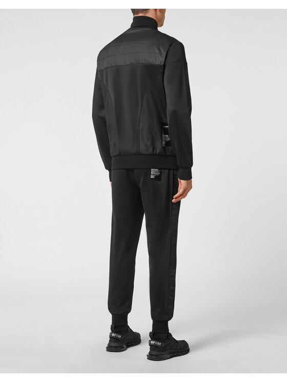 Plein Sport Plein Sport Completo top e pantaloni 1927 Nero Regular Fit