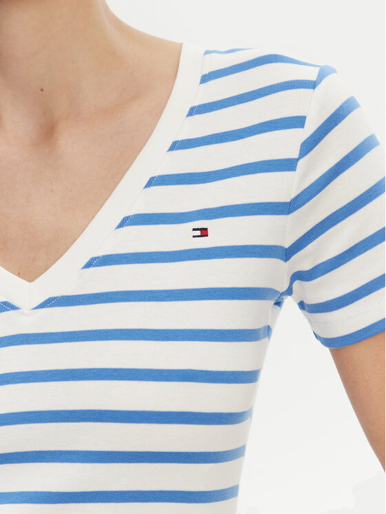 Tommy Hilfiger Tommy Hilfiger T-shirt New Cody WW0WW40584 Plava Slim Fit