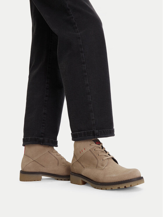 Lasocki Lasocki Schnürschuhe CEO-WI16-GIRO-08 Beige