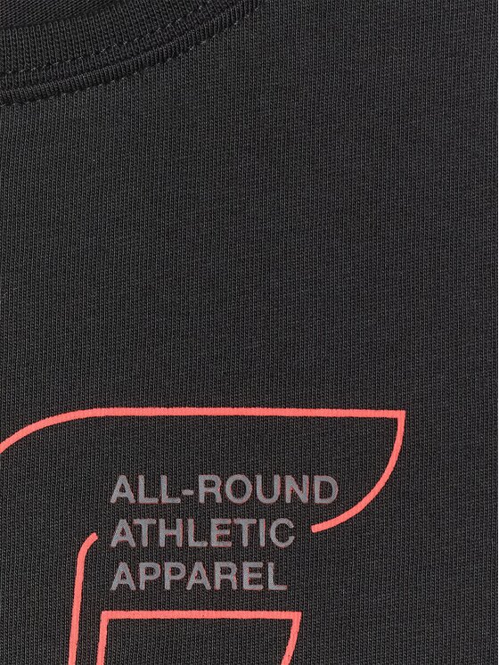 4F 4F T-shirt FJWAW25TTSHM2417-20S Nero Regular Fit