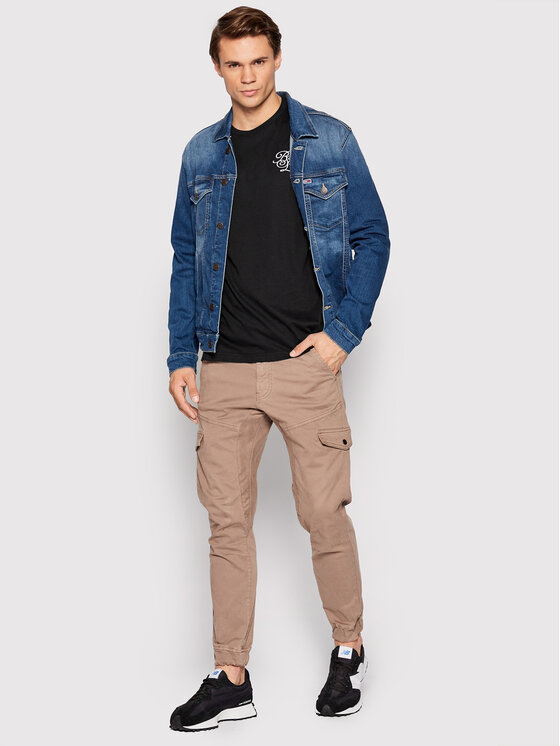 Longsleeve MLT-69MANNI Nero Regular Fit