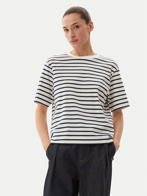 Weekend Max Mara Weekend Max Mara T-shirt 2515941042650 Blu scuro Regular Fit