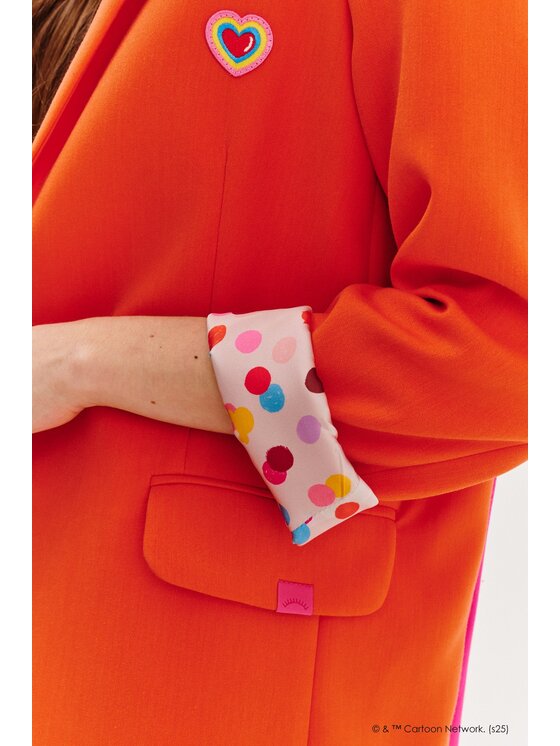 NAOKO NAOKO Sako Powerpuff Dots Růžová Regular Fit