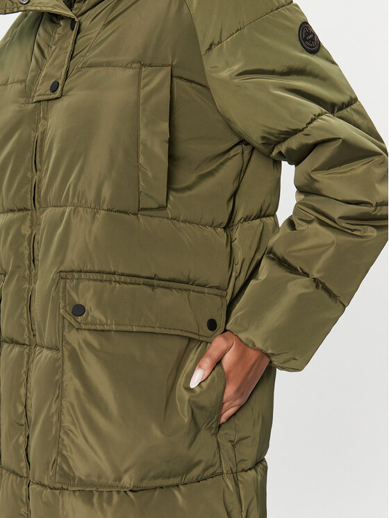 ONLY ONLY Зимно яке Nora 15294315 Зелен Regular Fit