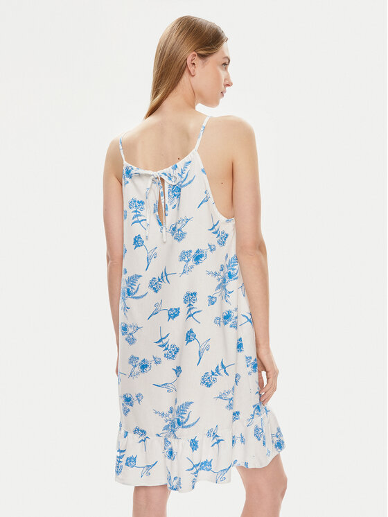 Vero Moda Vero Moda Літня сукня Mymilo 10303634 Білий Regular Fit