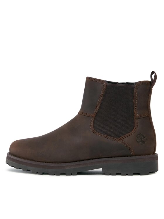Timberland Timberland Trzewiki Courma Kid Chelsea TB0A28PY9311 Brązowy