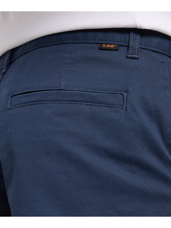 Lee Lee Pantaloncini di tessuto 112363934 Blu scuro Relaxed Fit