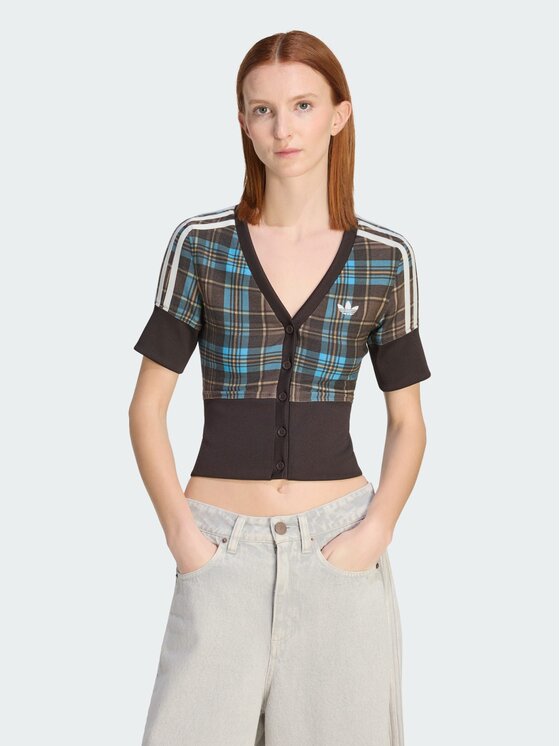 adidas adidas Bluzka 162169 Kolorowy Slim Fit