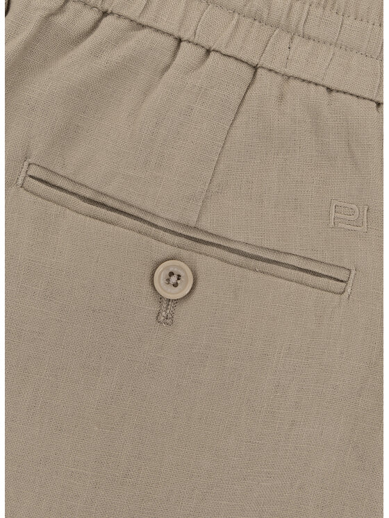 Pako Lorente Pako Lorente Szorty materiałowe P26SF-WS-005 Beżowy Classic Fit