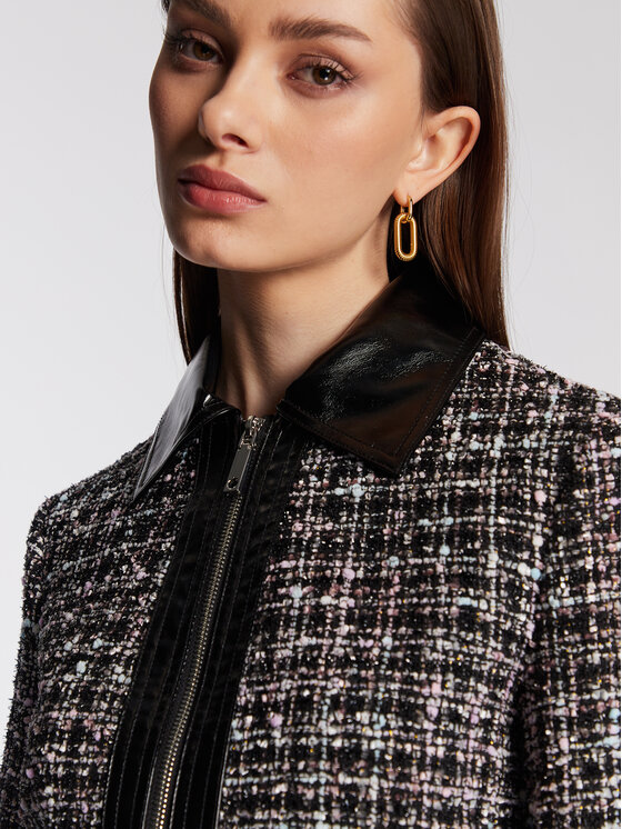 MAX&Co. MAX&Co. Сако Crusca 70410223 Черен Regular Fit