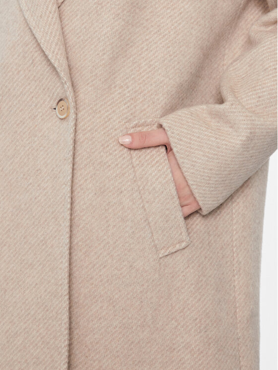 Marc Aurel Marc Aurel Villane mantel 5431 1025 24677 Beež Relaxed Fit