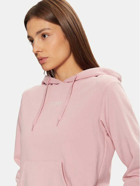 Guess Guess Суитшърт O5RQ02 KCO31 Розов Regular Fit