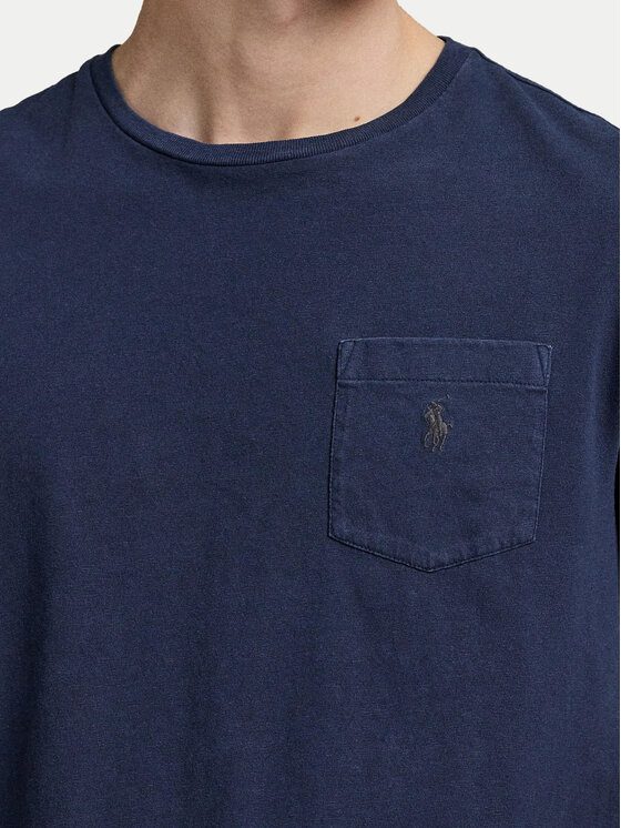 Polo Ralph Lauren Polo Ralph Lauren Marškinėliai 710964511001 Tamsiai mėlyna Regular Fit