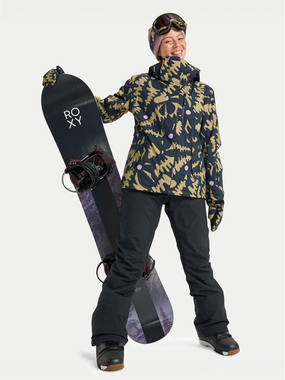 Roxy Roxy Snowboard jakna Jetty ERJTJ03529 Crna Regular Fit